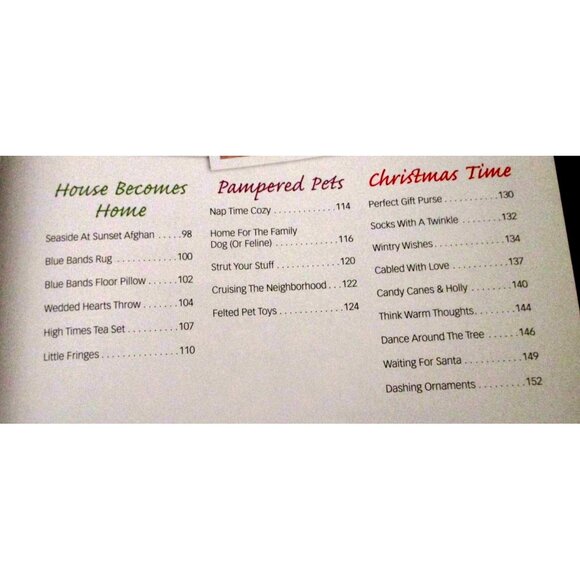 Family Album Of Knits - Knitting Pattern Book - Home Fashion Knit Projects - Picture 4 of 4